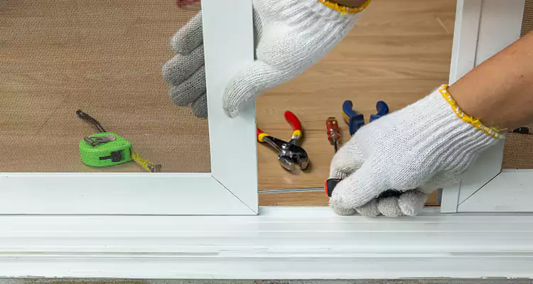 Sliding Glass Door Off Rails Repair in Stuart, FL